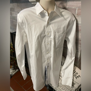 NWOT!! New Brooks‎ Brothers Regent white button down dress shirt 16 1/2 - 36